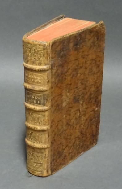 null [ALMANACHS] - Almanach royal, année 1781 Paris, chez Laurent-Charles d'HOURY...