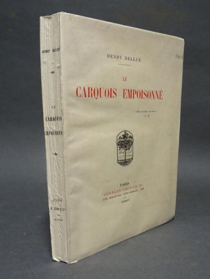 null BELLUE (Henry). LE CARQUOIS EMPOISONNÉ. PARIS, GEORGES CRÈS & Cie, 1914. Un...