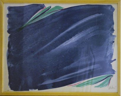 Olivier DEBRE (1920-1999) Signe paysage, 1989
Lithographie, signée en bas à droite...