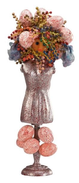 Henry UGHETTO (1941-2011) Mini mannequin numéraire, 13 000 gouttes de sang, 2006
Modèle...