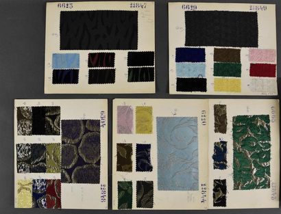 null Réunion d'archives textiles, 1900-1960 environ
Principalement un bel album de...