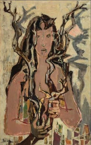 null Jean AUJAME (1905-1965)

Odette aux racines, 1958

Huile sur toile

H. 118 cm...