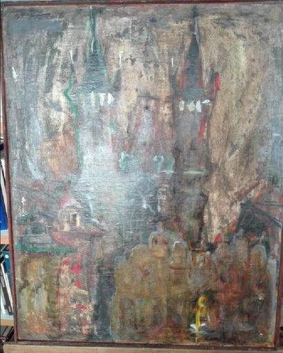 null Maria ZLATANOVA (XXème siècle)

Cathédrale

Huile sur toile

H. 65 cm L. 81...