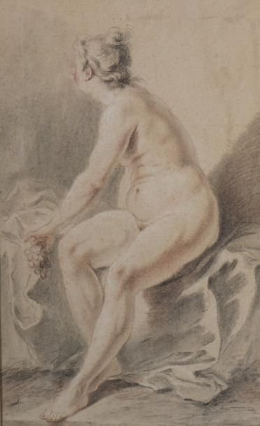 Ecole française du XVIIIe siècle Femme nue...