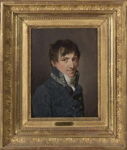 null Louis Léopold BOILLY (1761-1845) Portrait du Baron de Joinville Huile sur toile,...