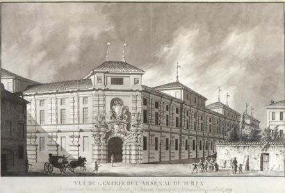 Ecole autrichienne, XVIIIe siècle Vue de...