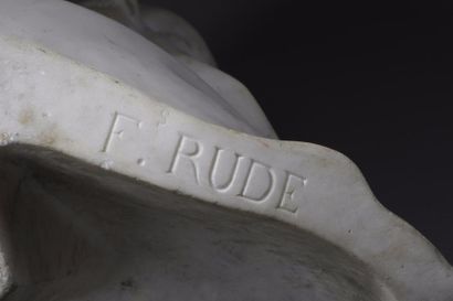 null François RUDE (Dijon 1784 - Paris 1855) Buste de Carnot drapé en empereur romain...