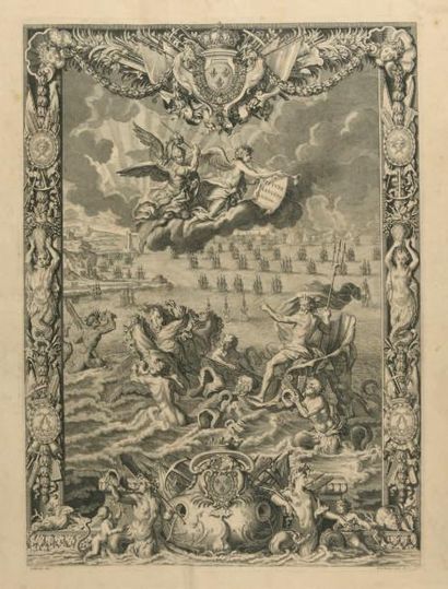 null [ATLAS – VAN LOON (Herman) & BEREY (Claude Auguste)]. Le Neptune françois, ou...