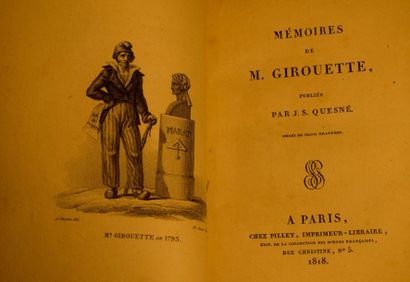 null QUESNÉ (Jacques Salbigoton). Mémoires de M. Girouette. À Paris, Chez Pillet,...