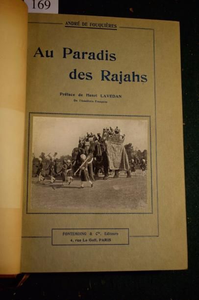null FOUQUIÈRES (André de). Au paradis des Rajahs. Préface par Henri LAVEDAN. Paris,...