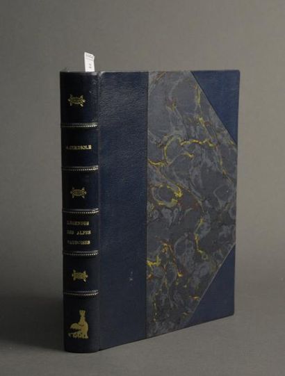 CERESOLE (Alfred) LÉGENDES DES ALPES VAUDOISES. LAUSANNE, ARTHUR IMER, 1885. Un volume,...