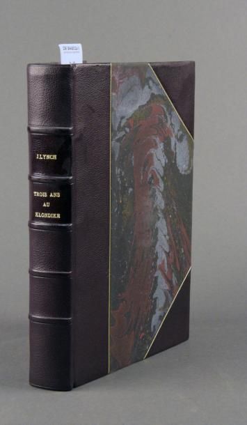 LYNCH (Jeremiah) TROIS ANS AU KLONDIKE. PARIS, DELAGRAVE, s. d. (vers 1905).
Un volume,...