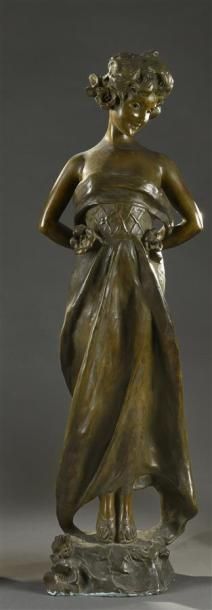 Sculptures des XIXe et XXe siècles Georges VAN DER STRAETEN (1856-1928) Parienne...
