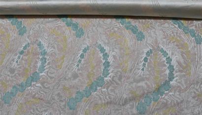Archives textiles - Etoffes - Papiers peints Eucalyptus, lampas fond gros de Tours...
