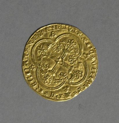 Monnaies - Médailles - Sceaux Charles V : Franc à cheval 1364, Dy 358, TB +,légèrement...