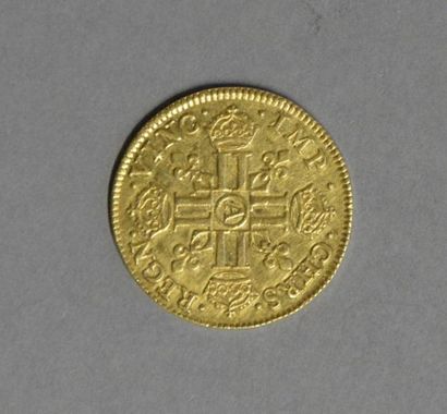 Monnaies - Médailles - Sceaux Louis XIII : louis d'or 1640 A, SUP