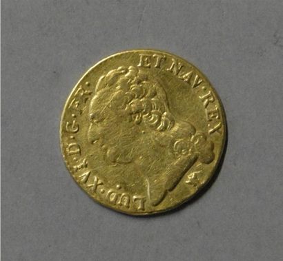 Monnaies - Médailles - Sceaux Louis XVI : louis d'or au buste nu, 1786 I, TB à TTB,...