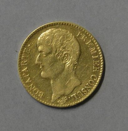 Monnaies - Médailles - Sceaux Consulat : 40 francs an 12 A TTB
