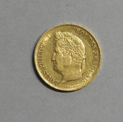 Monnaies - Médailles - Sceaux Louis Philippe : 40 francs 1833 A, TTB