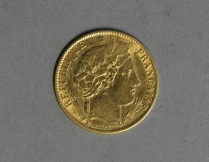 Monnaies - Médailles - Sceaux IIème République : 10 francs 1851 A, TB