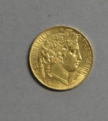 Monnaies - Médailles - Sceaux IIème République : 20 francs 1851 A, SUP
