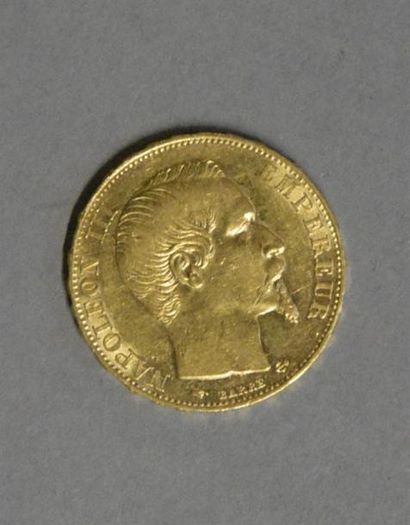 Monnaies - Médailles - Sceaux Napoléon III : 20 francs 1855 A, TTB