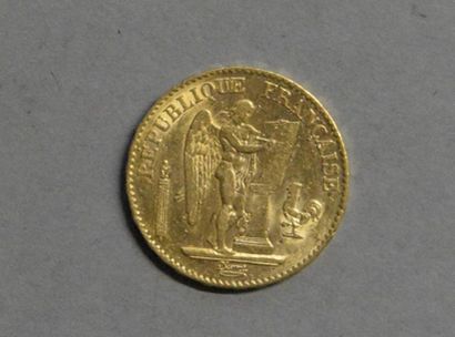 Monnaies - Médailles - Sceaux IIIème République : 20 francs 1876 A TTB