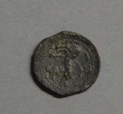 Monnaies - Médailles - Sceaux Pictones, bronze, 1,7 g, TB