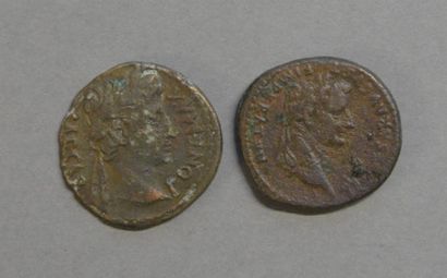 Monnaies - Médailles - Sceaux Lyon, Auguste as, Tibère as, TB