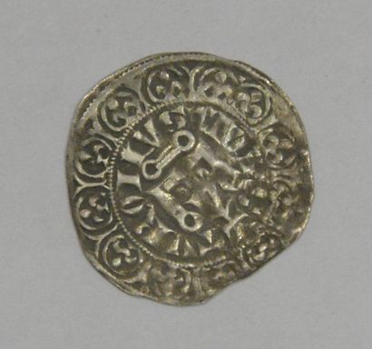 Monnaies - Médailles - Sceaux Philippe IV : maille tierce à l'O long, Dy 216, 1,5...