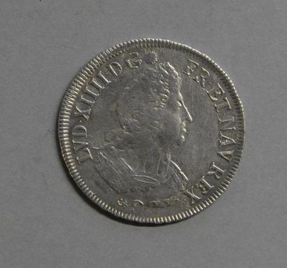 Monnaies - Médailles - Sceaux Louis XIV : écu aux insignes 1701 (Rouen?) , réformation,...