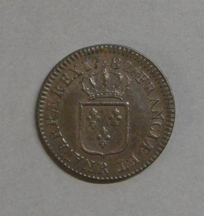 Monnaies - Médailles - Sceaux Louis XVI : sol 1782 R SUP