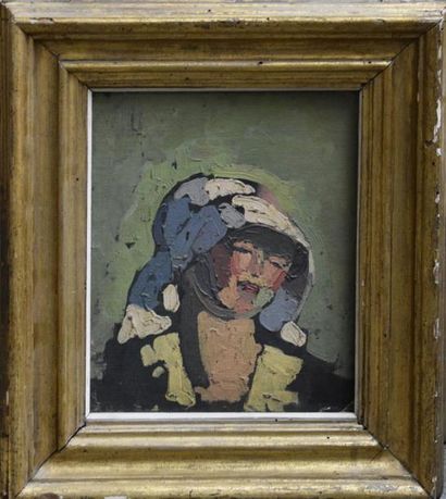 Art moderne et contemporain Marcel LENOIR (1872-1931)
Etude pour la Vierge à la houlette,...