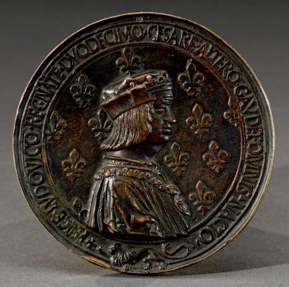 null Louis XII et Anne de Bretagne
Médaille commandée par les consuls de Lyon à Jean...