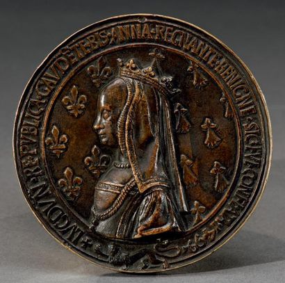 null Louis XII et Anne de Bretagne
Médaille commandée par les consuls de Lyon à Jean...