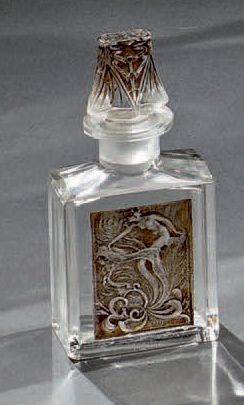 RENE LALIQUE (1860-1945) L'Effleurt pour COTY, modèle créé en [1912]
Flacon de parfumeur.
La...