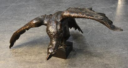 Émile BOLLE-REDDAT (1911-1993) Condor, 1948
Sculpture à la taille directe.
Épreuve...