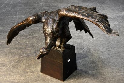 Émile BOLLE-REDDAT (1911-1993) Condor, 1948
Sculpture à la taille directe.
Épreuve...
