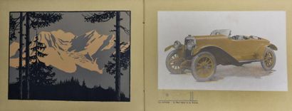 Panhard & Levassor - Un catalogue de la marque de 1922.
Format à l'italienne, complet...