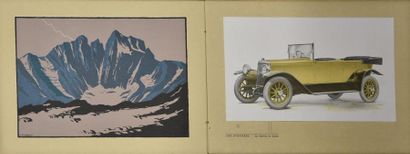 Panhard & Levassor - Un catalogue de la marque de 1922.
Format à l'italienne, complet...