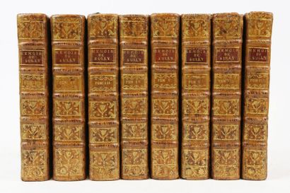 SULLY (M. de Béthune) MEMOIRES. Londres, s.n., 1752.
8 volumes in-12, basane marbrée,...