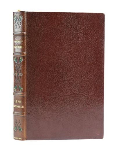 GAUTIER (Théophile) LE ROI CANDAULE. Paris,
Librairie des Amateurs, A. Ferroud, 1893.
In-8,...