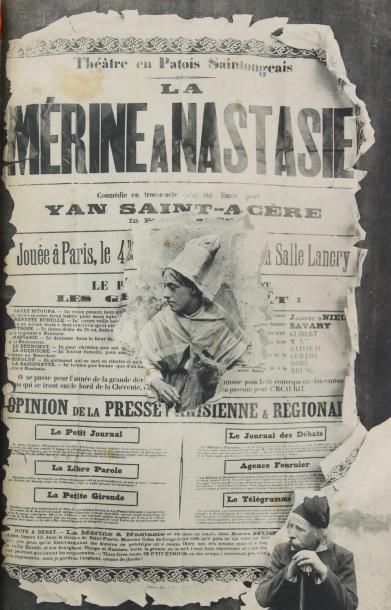 SAINT-ACERE (Yan) LA MERINE A NASTASIE. Saintes, Savary, 1903.
In-8, maroquin vert...