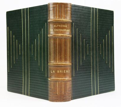 CHATEAUBRIANT (Alphonse de) LA BRIÈRE. Paris, Société des Amis des Livres, 1942.
In-4°,...