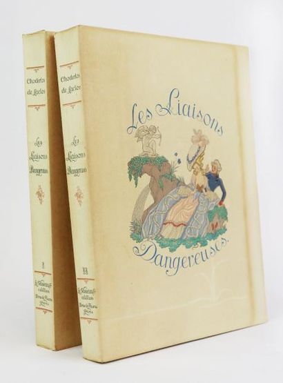 CHODERLOS DE LACLOS (Pierre) LES LIAISONS DANGEREUSES. Paris, Le Vasseur, 1934.
2...