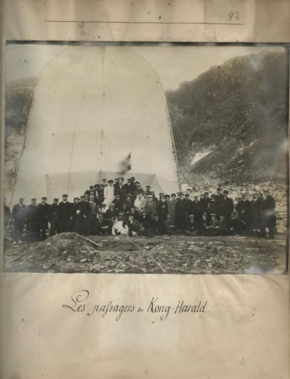 1907 - VOYAGE DU DOCTEUR LATTEUX EN NORVÈGE ET AU SPITZBERG à la même époque que...