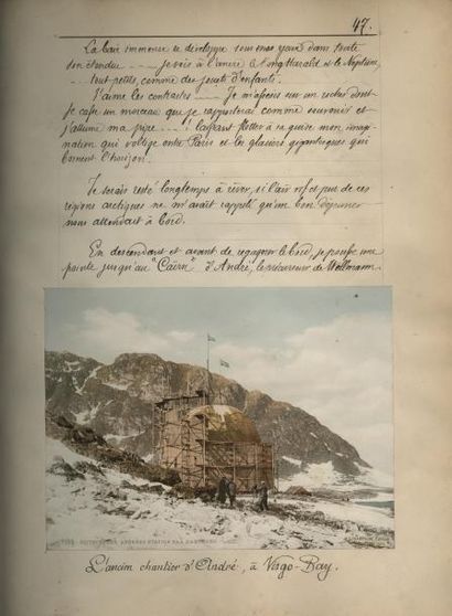 1907 - VOYAGE DU DOCTEUR LATTEUX EN NORVÈGE ET AU SPITZBERG à la même époque que...