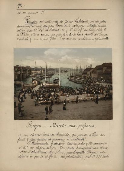 1907 - VOYAGE DU DOCTEUR LATTEUX EN NORVÈGE ET AU SPITZBERG à la même époque que...