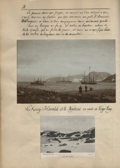 1907 - VOYAGE DU DOCTEUR LATTEUX EN NORVÈGE ET AU SPITZBERG à la même époque que...