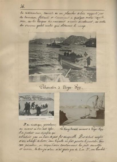 1907 - VOYAGE DU DOCTEUR LATTEUX EN NORVÈGE ET AU SPITZBERG à la même époque que...